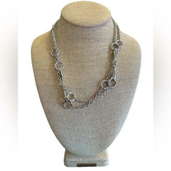 Chico’s Silver Chain Necklace NWT - Picture 1 of 3